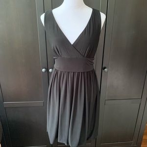 🖤 Loft Black Dress with Bubble Skirt